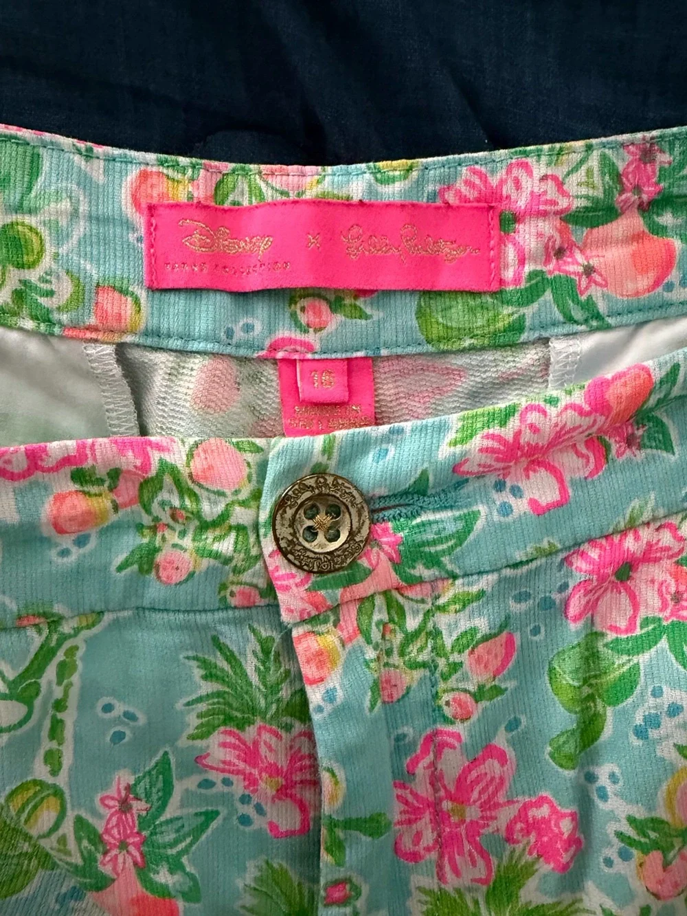 Lilly Pulitzer x Disney Buttercup Shorts